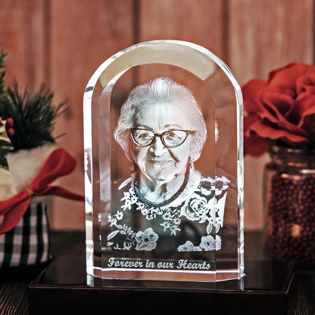 3D Crystal Tombstone | 3D Laser Gifts