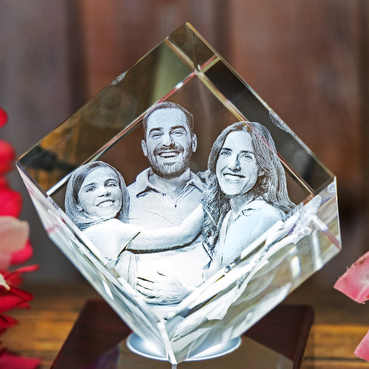 3D-Crystal Photo Gifts Anniversary Gift for Couple Special – CrazzyGift