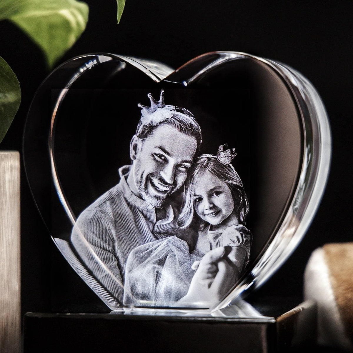 3D Crystal Lion, Photo Engraved Glass | 3D Laser Gifts