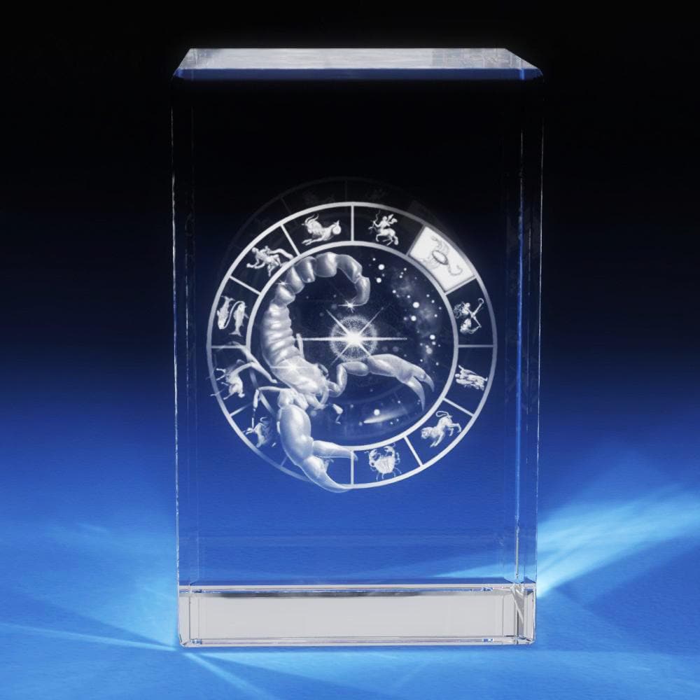 3D Crystal Scorpio | 3D Laser Gifts